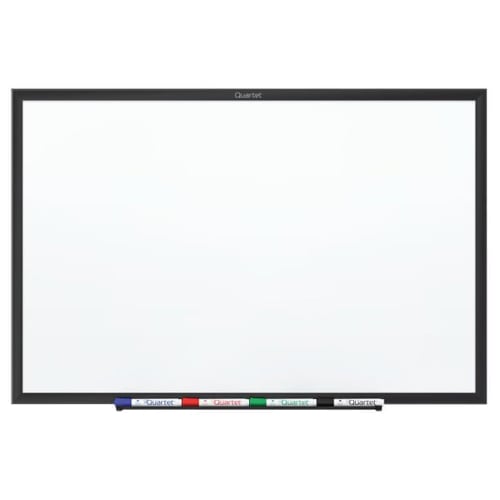 Quartet 5' x 3' Standard Magnetic Whiteboard with Black Frame - SM535B