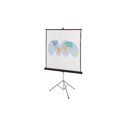 Quartet 50" x 50" Portable Tripod Projection Screen - 550S