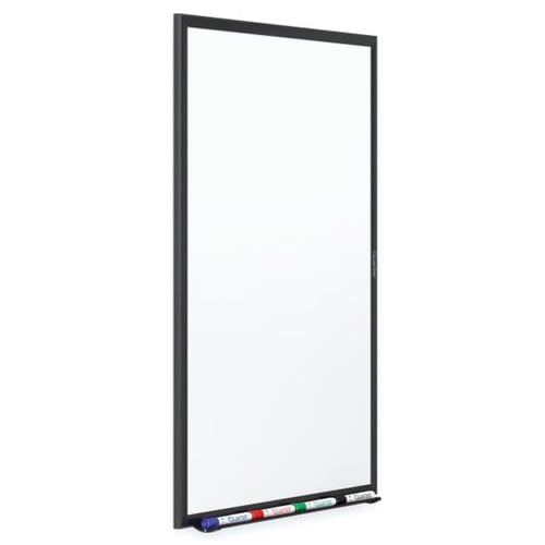 Quartet 6' x 4' Standard Magnetic Whiteboard with Black Frame - SM537B