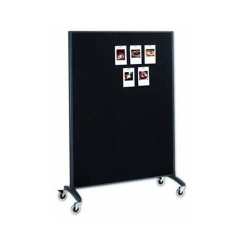Quartet 6' x 4' Motion Marker and Bulletin Room Divider - 6640MB