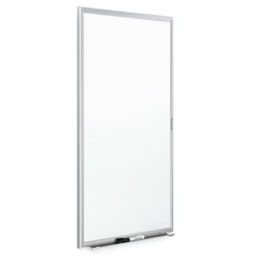 Quartet 6' x 4' Standard Magnetic Whiteboard with Silver Frame - SM537
