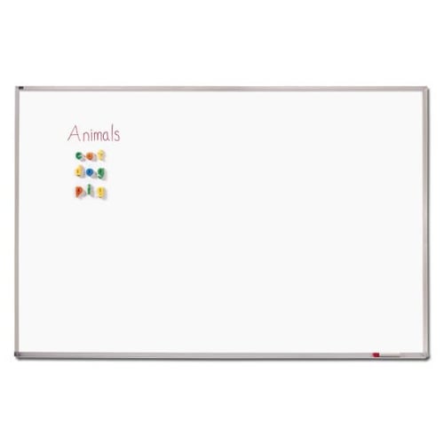 Quartet 6' x 4' Standard Melamine Classroom Whiteboard - EMA406