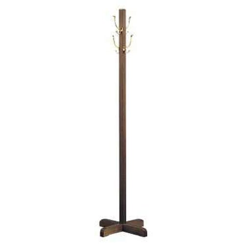 Quartet 70" Solid Wood Walnut Finish Costumer - 2013