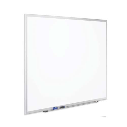 Quartet 6' x 4' Standard Whiteboard with Silver Aluminum Frame - S537