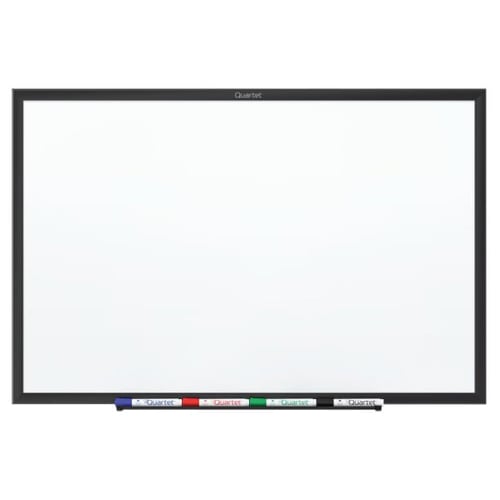 Quartet 8' x 4' Standard Magnetic Whiteboard with Black Frame - SM538B
