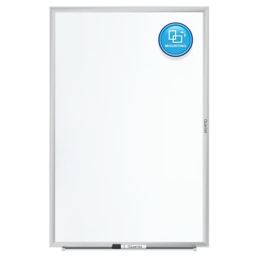 Quartet 8' x 4' Standard Magnetic Whiteboard with Silver Frame - SM538