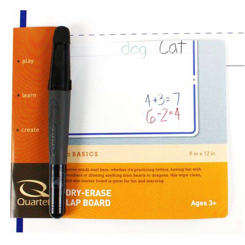 Quartet 9" x 12" Dry Erase Lined Lap Board - B12-900972A