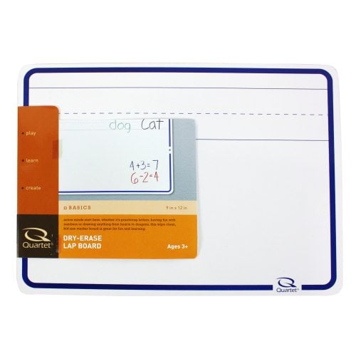 Quartet 9" x 12" Dry Erase Lined Lap Board - B12-900972A