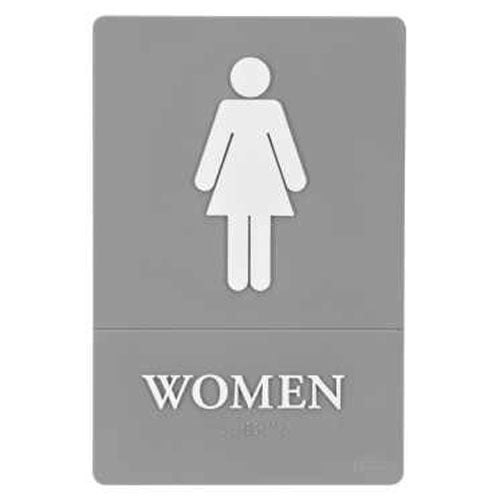 Quartet ADA Compliant Womens Restroom Sign - 01417