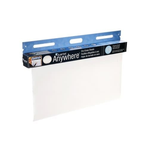 Quartet Anywhere Dry-Erase Sheets 15pk - 85563
