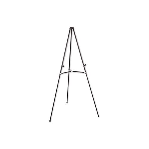 Quartet Black Aluminum Lightweight Telescoping Easel - 51E