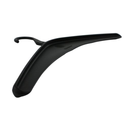 Quartet Black Plastic Hangers 12pk - 20801