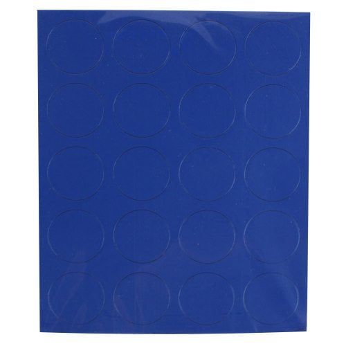 Quartet Blue 3/4" Magnetic Circles 20pk - MCB