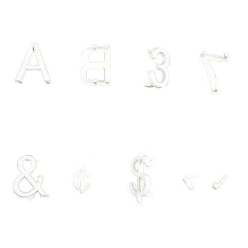 Quartet Characters for Felt Letter Boards