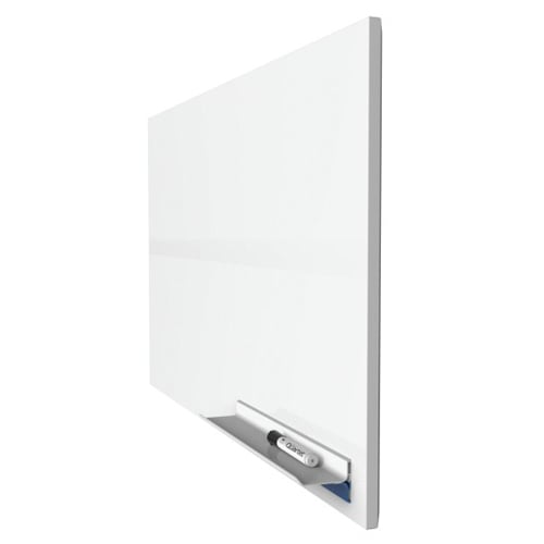 Quartet Continuum 15" x 26" Frameless Magnetic Painted Steel Whiteboard - FPS1526
