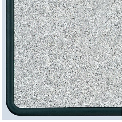 Quartet Contour 3' x 2' Granite Finish Bulletin Board - 699370