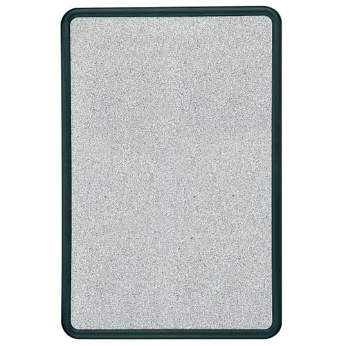 Quartet Contour 4' x 3' Granite Finish Bulletin Board - 699375