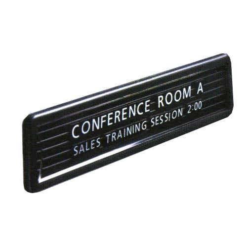 Quartet Customizable Magnetic Nameplate - 9003