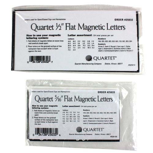 Quartet Customizable Magnetic Nameplate - 9003