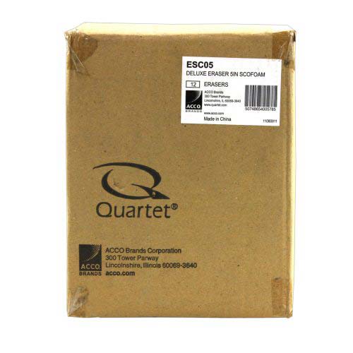 Quartet Deluxe 5" x 2" Scofoam Chalk Eraser - ESC05 - Clearance Sale