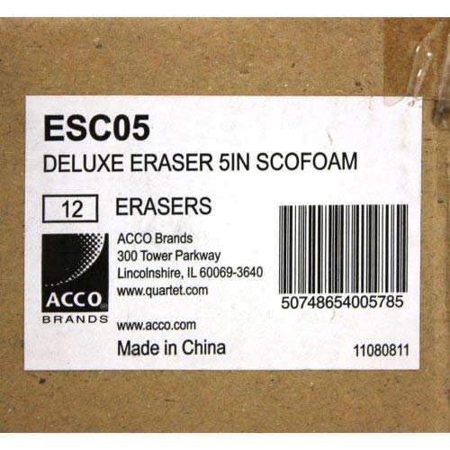 Quartet Deluxe Scofoam Chalk Eraser