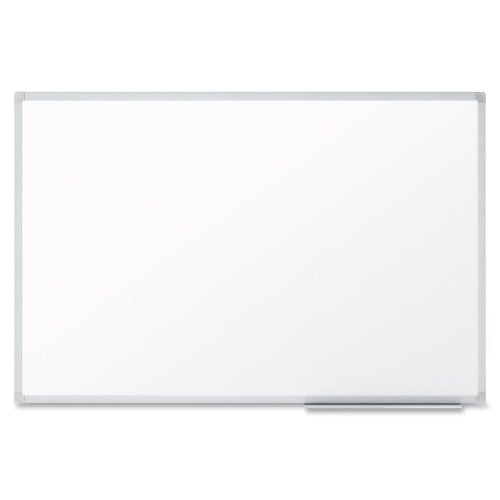 Mead Economy 2' x 1.5' Melamine White Board with Silver Frame