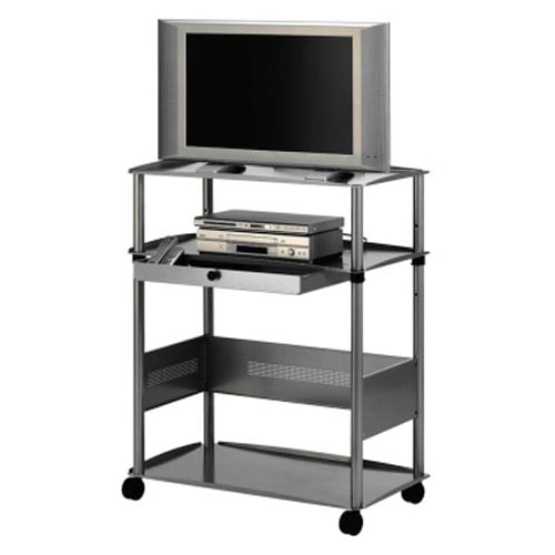 Quartet Euro Style 43" Wide Screen TV AV Cart