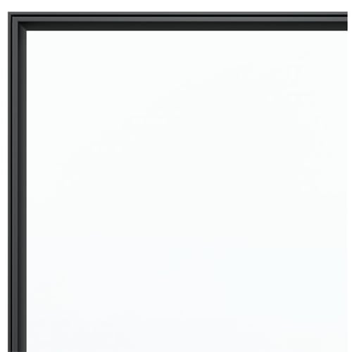 Quartet Fusion Nano-Clean 8' x 4' Magnetic Whiteboard with Black Aluminum Frame - NA9648FB