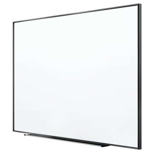 Quartet Fusion Nano-Clean 4' x 3' Magnetic Whiteboard with Black Aluminum Frame - NA4836FB