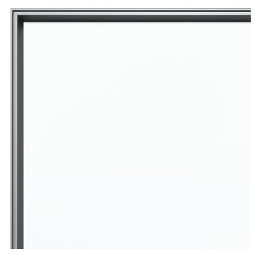 Quartet Fusion Nano-Clean 8' x 4' Magnetic Whiteboard with Silver Aluminum Frame - NA9648F