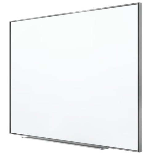 Quartet Fusion Nano-Clean 8' x 4' Magnetic Whiteboard with Silver Aluminum Frame - NA9648F