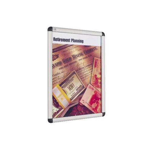 Quartet Improv 24" x 18" Silver Clip Frame Sign - CF2418