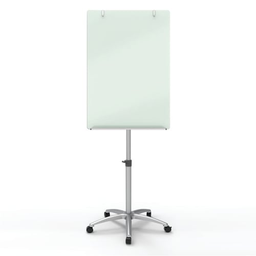 Quartet Infinity 2' x 3' Magnetic Glass Dry-Erase Board Mobile Easel - ECM32G
