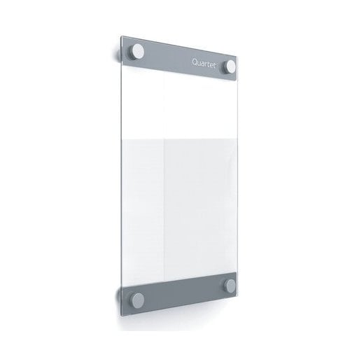 Quartet Infinity 8.5" x 11" Customizable Magnetic Glass Dry-Erase Board