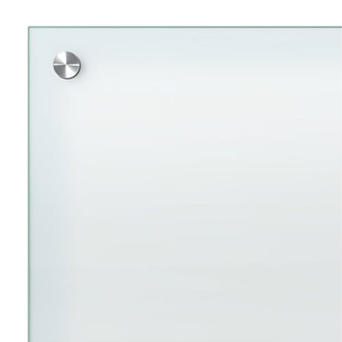 Quartet Infinity Glass 8' x 4' Non-Magnetic Frameless White Dry-Erase Board - G9648NMW