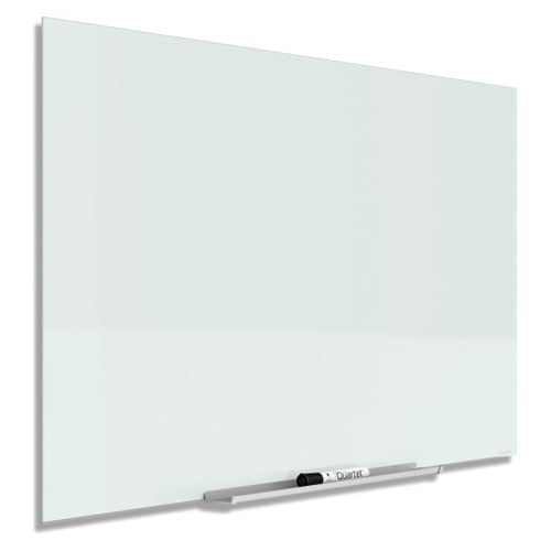 Quartet InvisaMount 74" x 42" Magnetic Glass Dry-Erase Board - G7442IMW