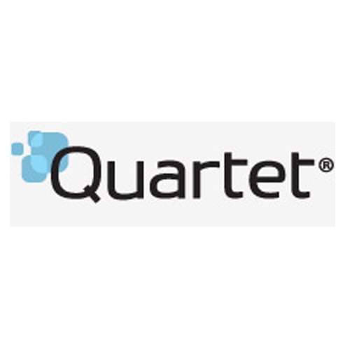 Quartet Silhouette Total Erase 85" x 48" Whiteboard With Silver Aluminum Frame