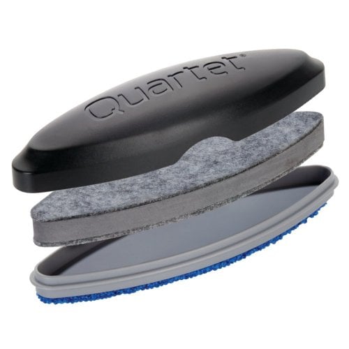 Quartet Magnetic 3-in-1 Eraser for Chalkboard/Whiteboard - Clearance Sale