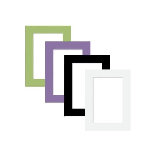 Quartet 4" x 6" Black Magnetic Picture Frame - 1pk