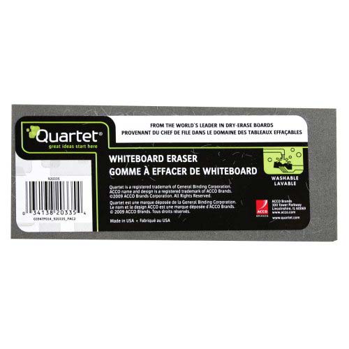 Quartet Marker Board Eraser (920335) - Clearance Sale