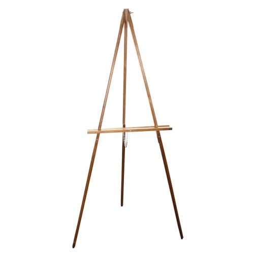 Quartet Natural Oak Finish Lightweight Wood Easel - 41E