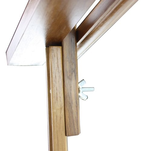 Quartet Natural Oak Finish Lightweight Wood Easel - 41E