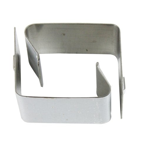 Quartet Nickel Plated Cubicle Partition Hangers - 7501