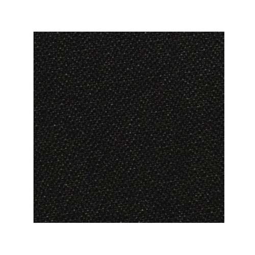 Quartet Oval Office 3' x 2' Black Fabric Bulletin Board - 7683BK
