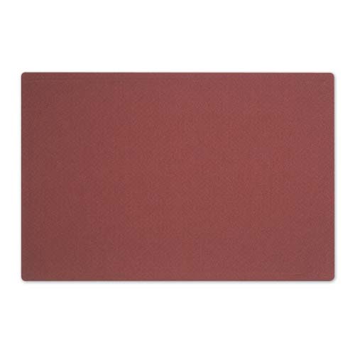 Quartet Oval Office 4' x 3' Burgundy Fabric Bulletin Board