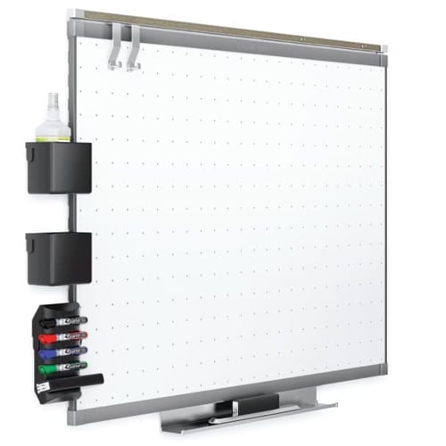 Quartet Prestige 2 3' x 2' Total Erase  White Board Graphite Frame - TE543GP2