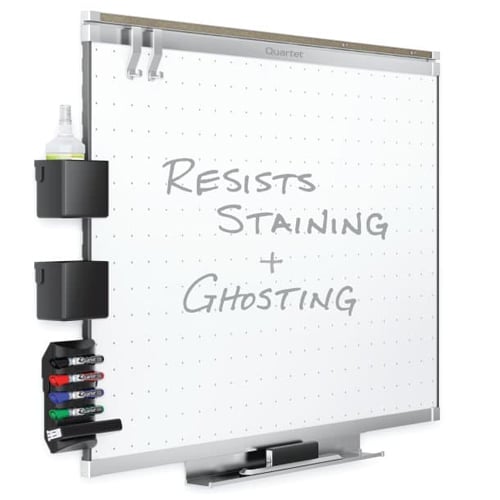 Quartet Prestige 2 3' x 2' Total Erase White Board Silver Frame - TE543AP2