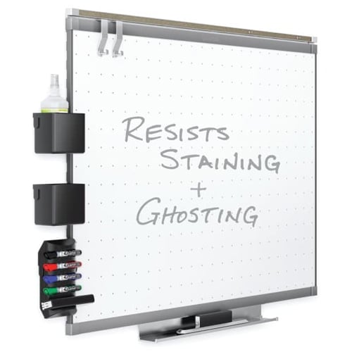 Quartet Prestige 2 4' x 3' Total Erase White Board Graphite Frame - TE544GP2