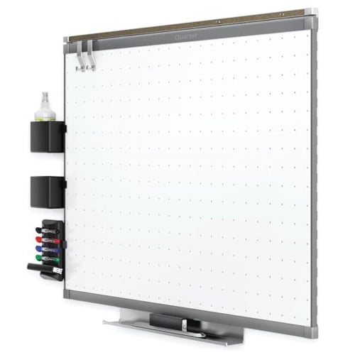 Quartet Prestige 2 6' x 4' Total Erase  White Board Graphite Frame - TE547GP2