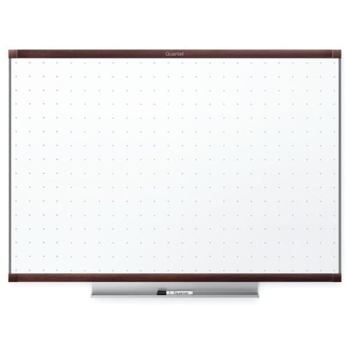 Quartet Prestige 2 6' x 4' Total Erase  White Board Mahogany Frame - TE547MP2